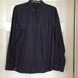 Land’s End 16W Ladies No Iron 100% Supima Blouse